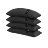 Baser Heavy Duty Straight Fillable Weight Bags for Cantilevers 4x55 lb, Dark Grey