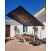 Baser Supreme Cantilever Antracite Wood Look, 8.2x8.2 ft