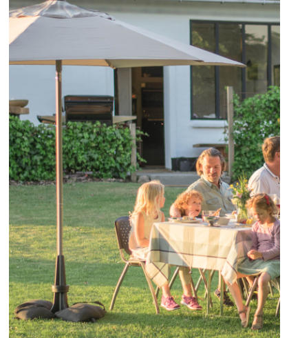 Baser Heavy Duty Patio Umbrella Base with Fillable Sandbags