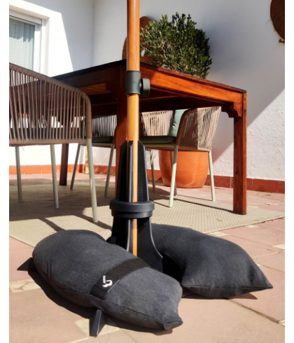 Original Umbrella Base with Fillable Sandbags