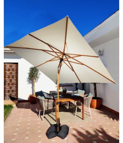 Baser Supreme Push Patio Umbrella