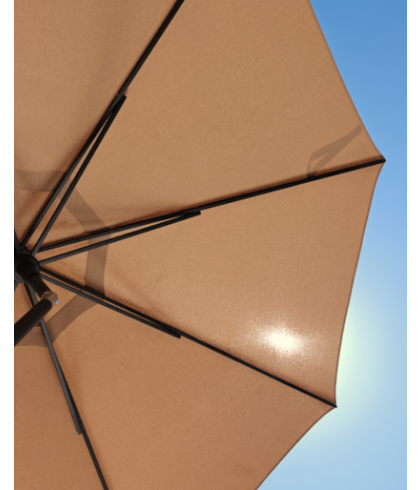Baser Original Patio Umbrella with Crank